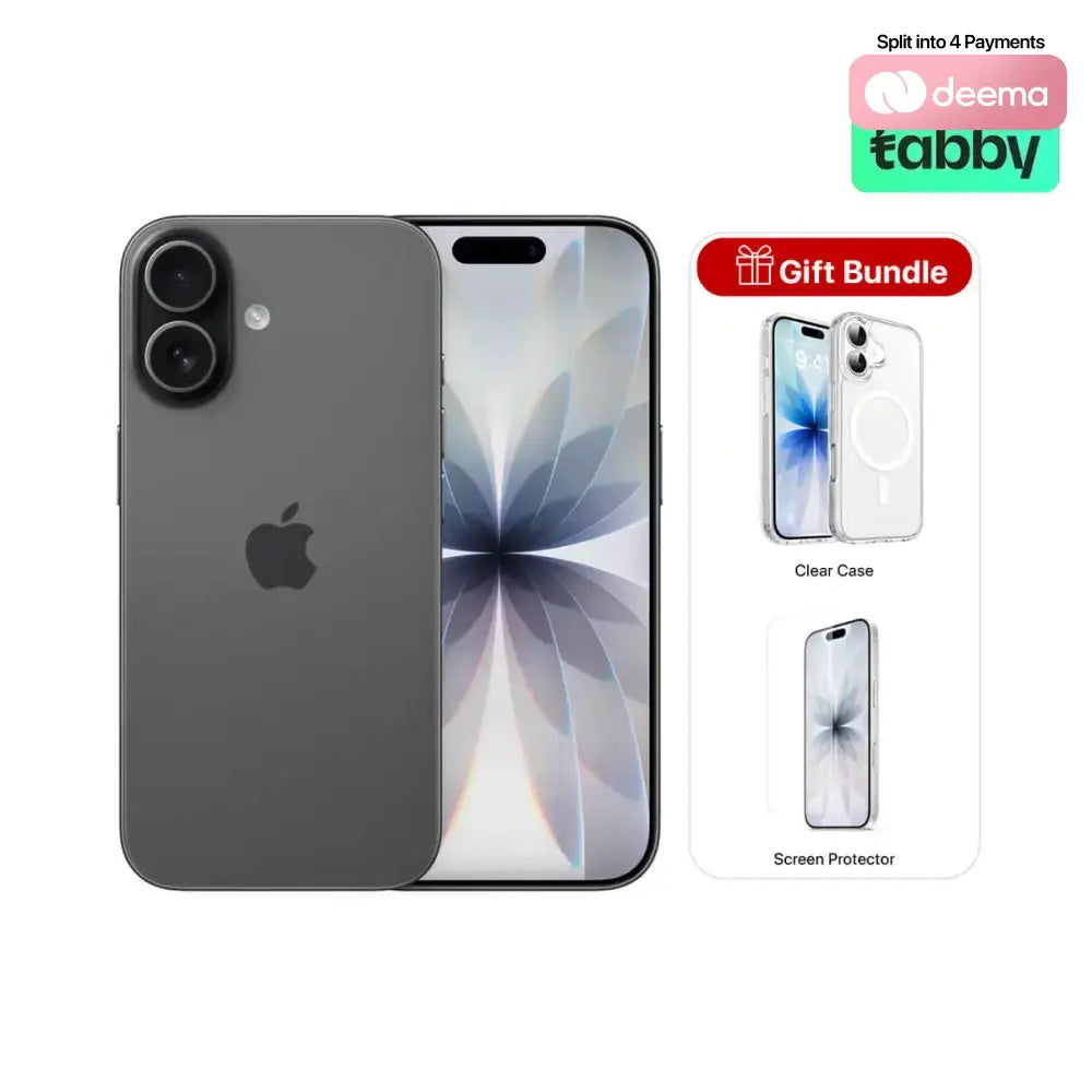 Apple iPhone 17 - 256GB - 6.3 inch - Dual eSIM (Middle East Version) | Black