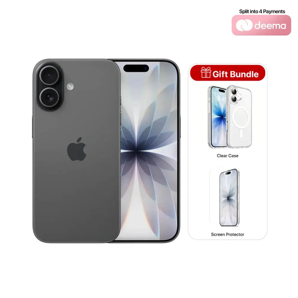 Apple iPhone 17 - 256GB - 6.3 inch - Dual eSIM (Middle East Version) | Black
