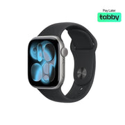 Apple Watch Series 11 42mm (GPS + Cellular) Space Gray Aluminum Case Black Sport Band S/M