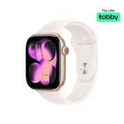 Apple Watch Series 11 42mm (GPS) Rose Gold Aluminum Case Light Blush Sport Band S/M