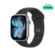 Apple Watch Series 11 42mm (GPS) Space Gray Aluminum Case Black Sport Band S/M