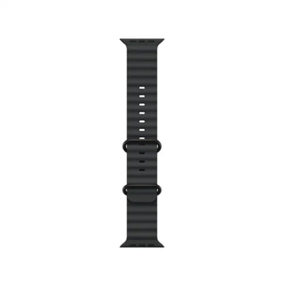 Apple Watch Ultra 3 49mm Black Titanium Case with Black Ocean Band