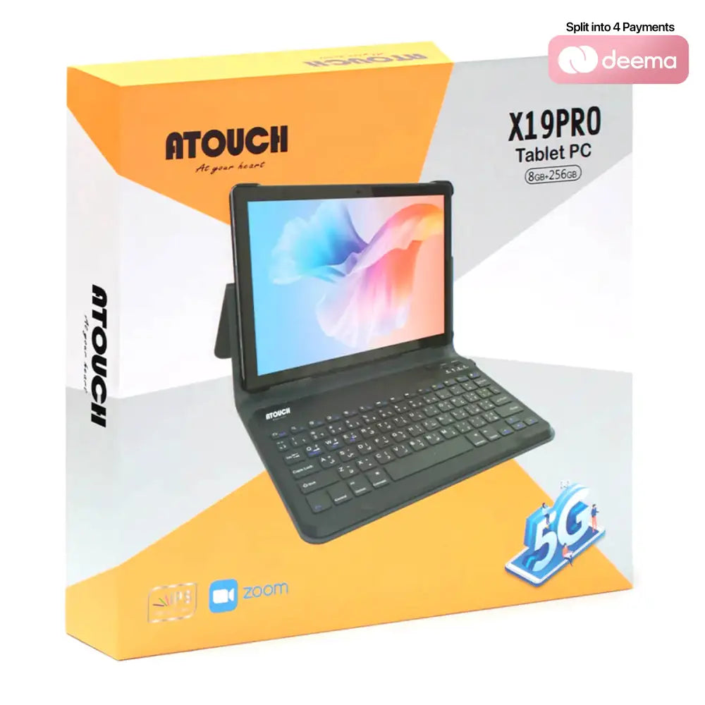 ATOUCH X19 Pro Tablet PC (8GB RAM + 256GB Memory)