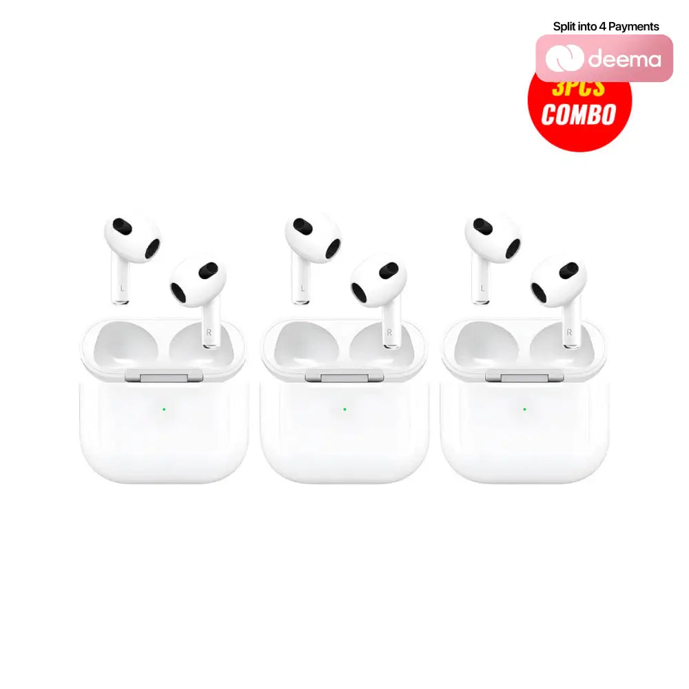 Bestrio ST26 True Wireless Earbuds (3 Pcs Combo Bundle)