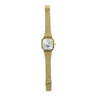 Casio Quartz Moonrise Dial Watch