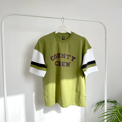 Cotton Loopknit Fi Sleeve T Shirt