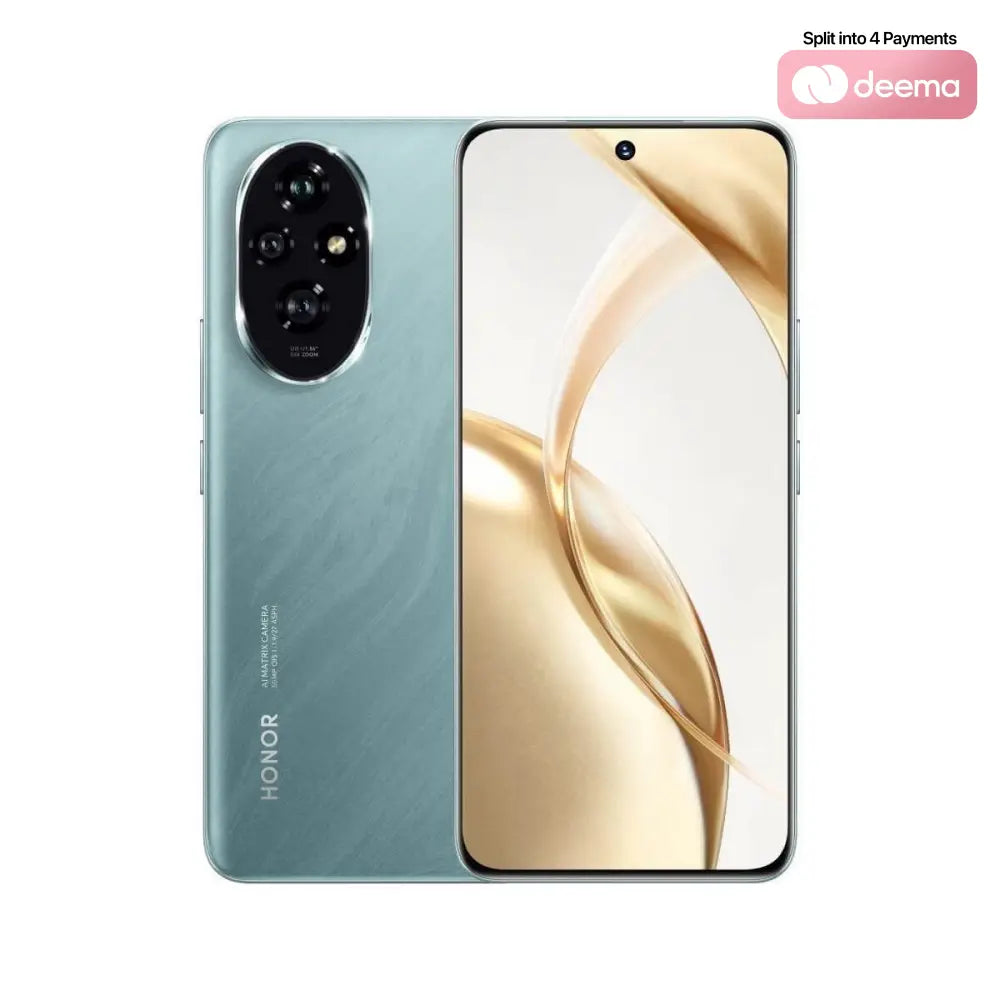 Honor 200 (12GB RAM + 512GB Memory) - Emerald Green