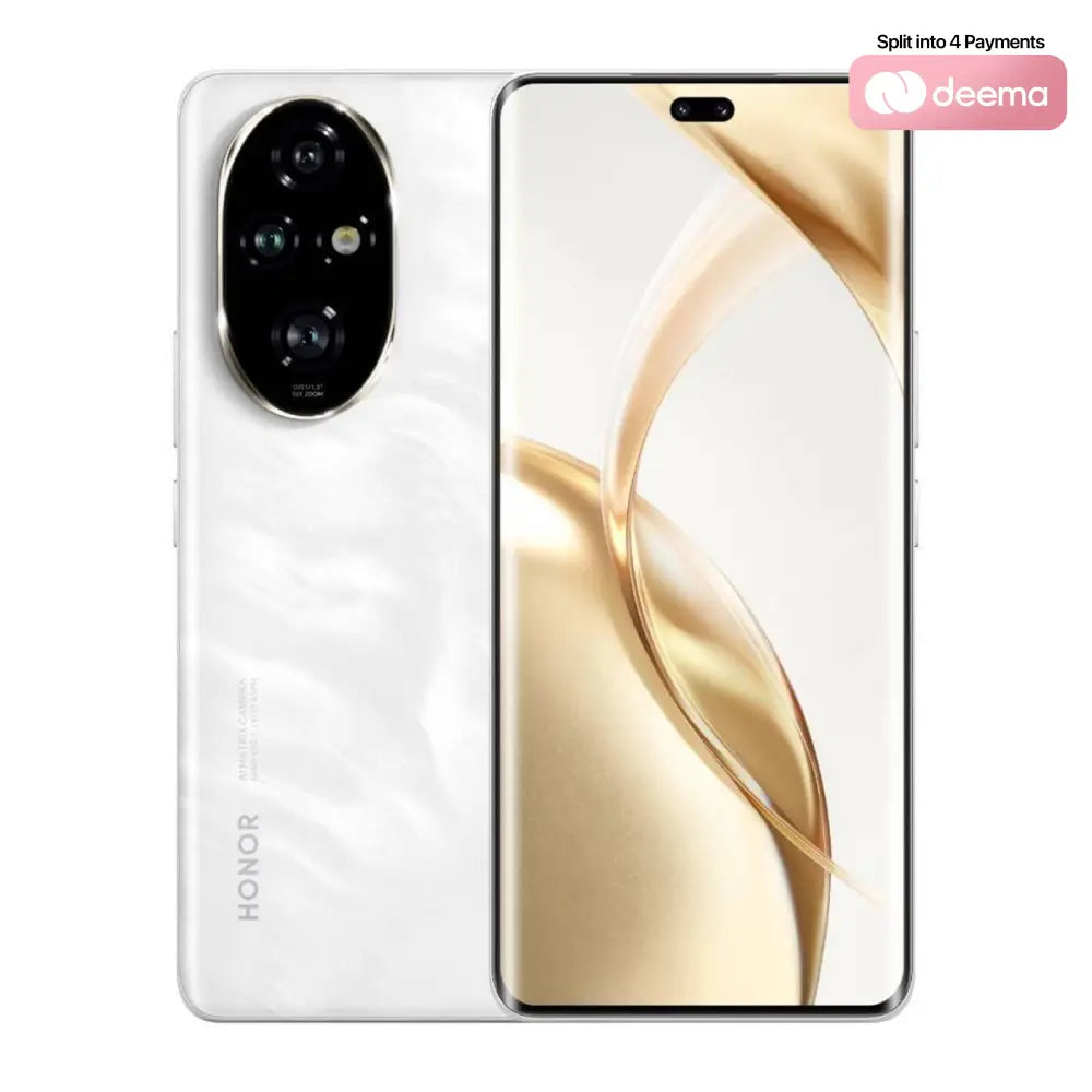 Honor 200 Pro 5G (12GB RAM + 512GB Memory) - Moonlight White
