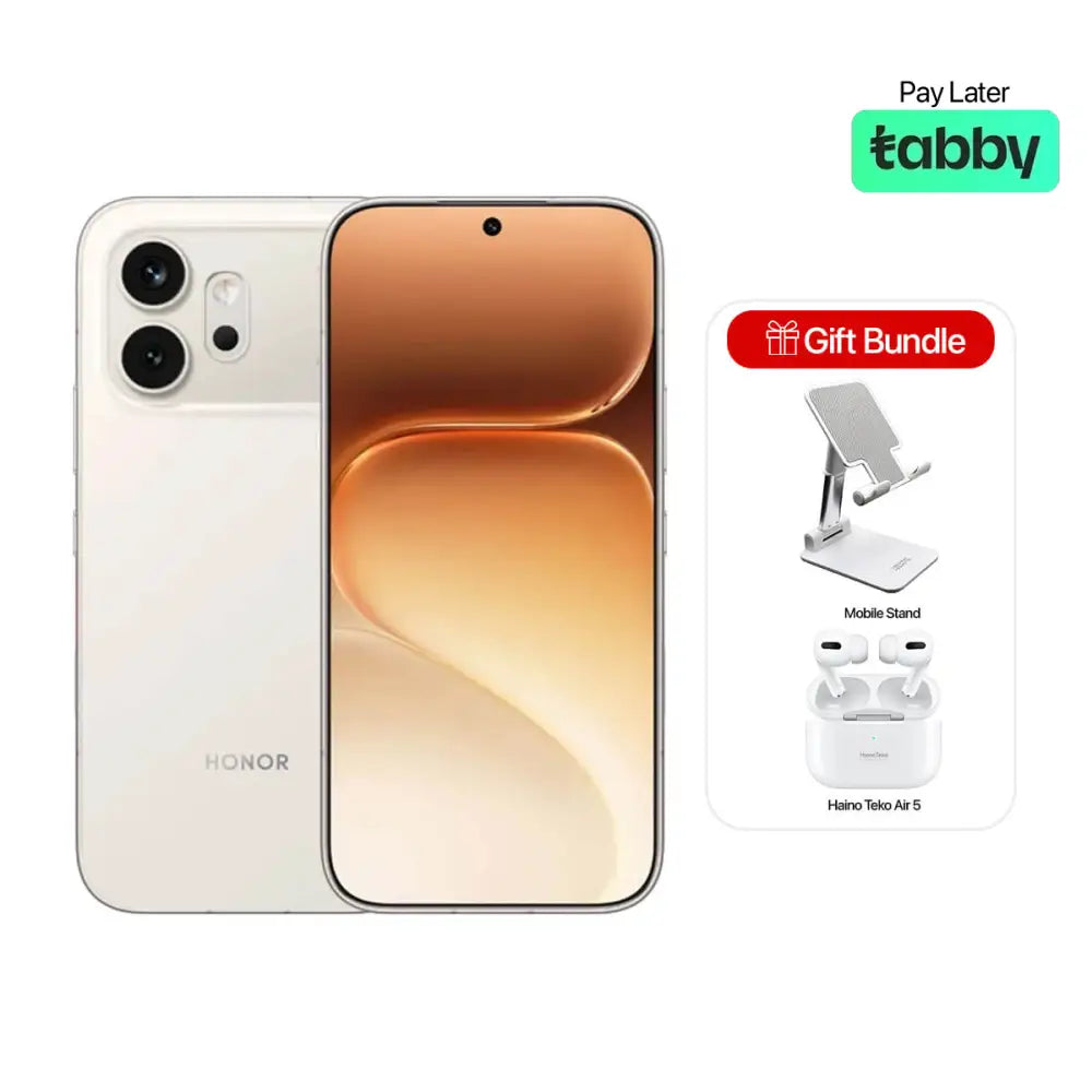 Honor 600 (8GB RAM + 256GB Memory) - Golden White
