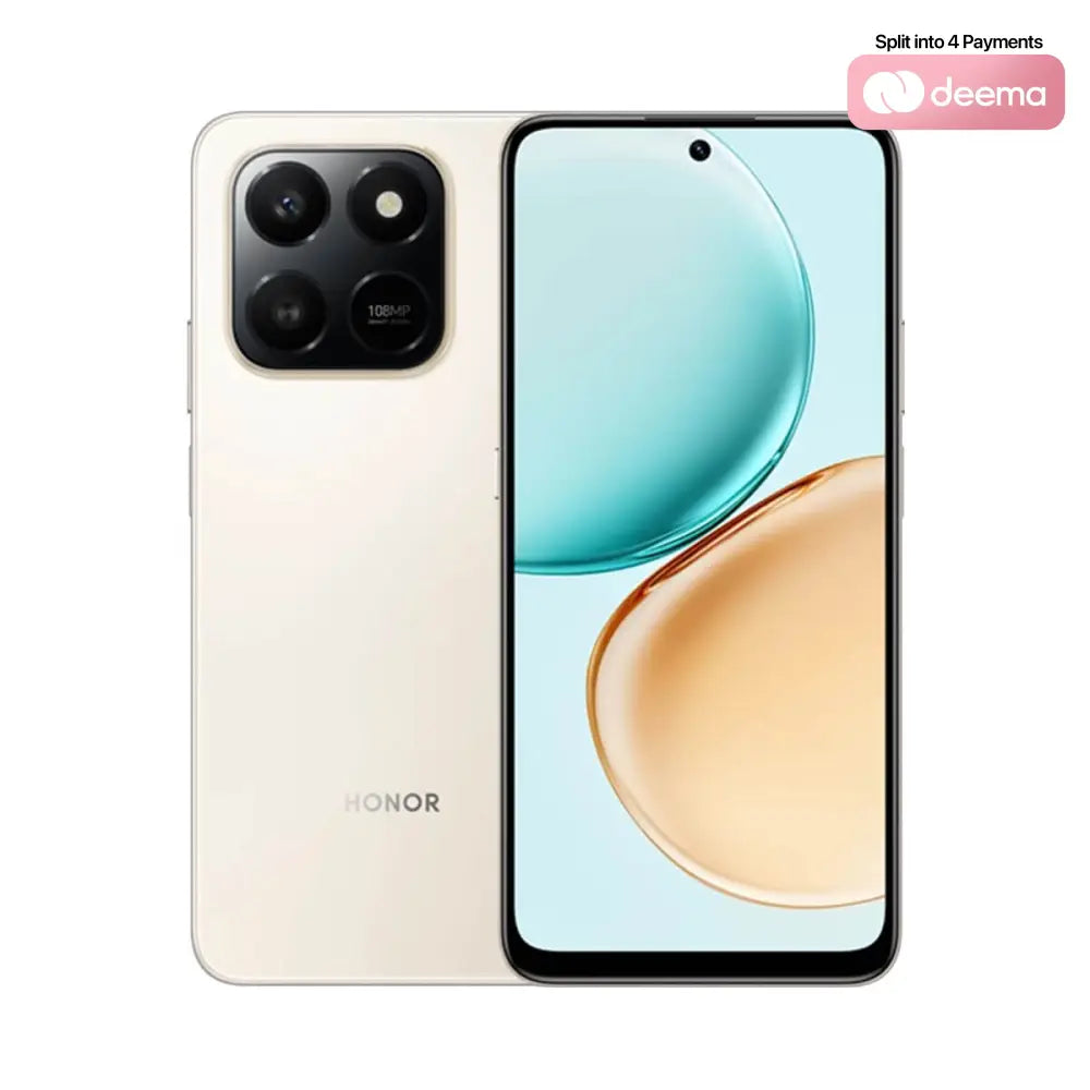 Honor X7d (8GB RAM + 256GB Memory) - Desert Gold