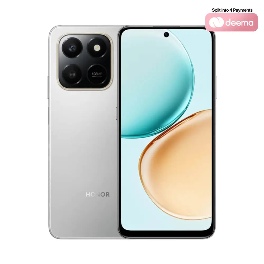 Honor X7d (8GB RAM + 256GB Memory) - Meteor Silver
