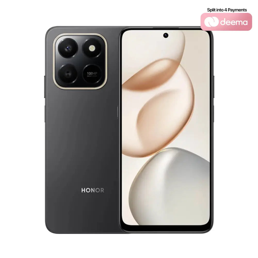 Honor X7d (8GB RAM + 256GB Memory) - Velvet Black