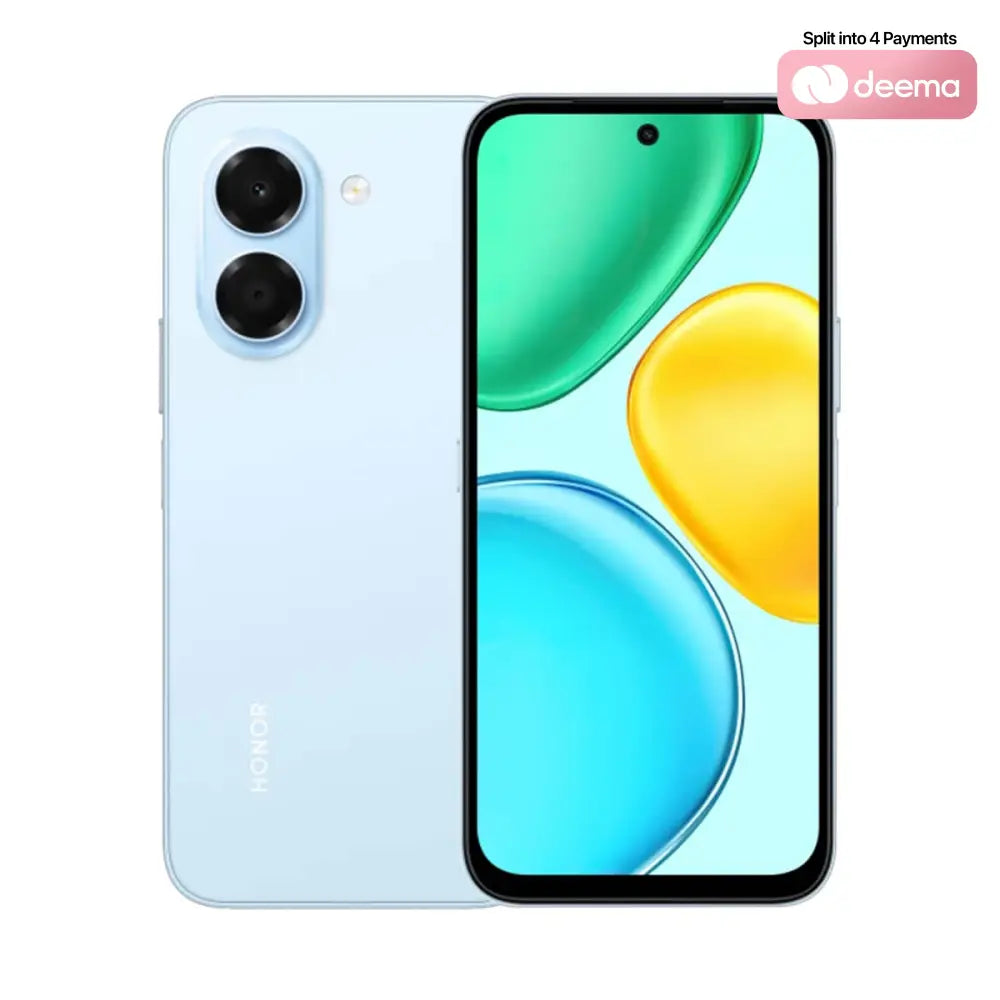 Honor X7e (6GB RAM + 256GB Memory) - Light Blue