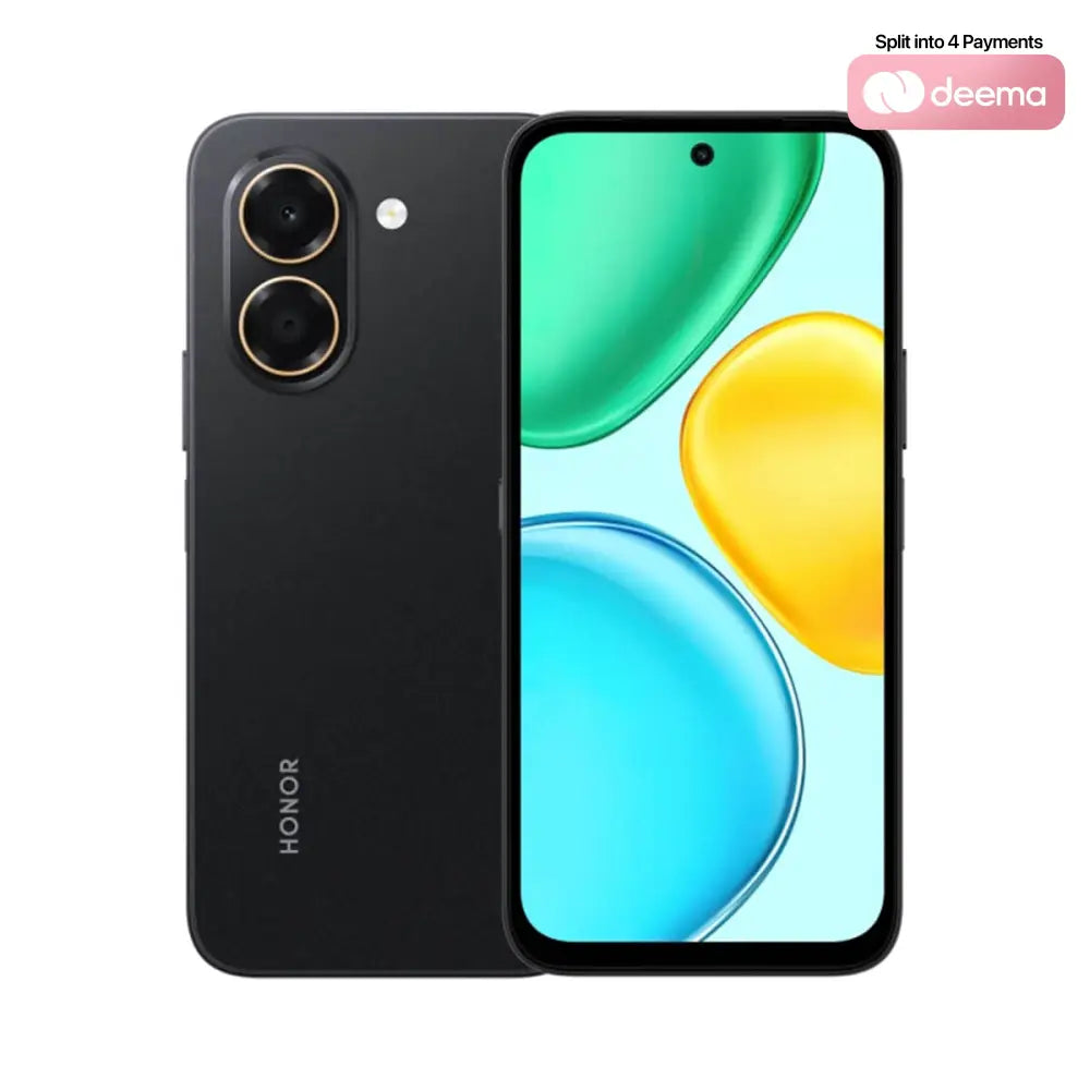 Honor X7e (6GB RAM + 256GB Memory) - Midnight Black