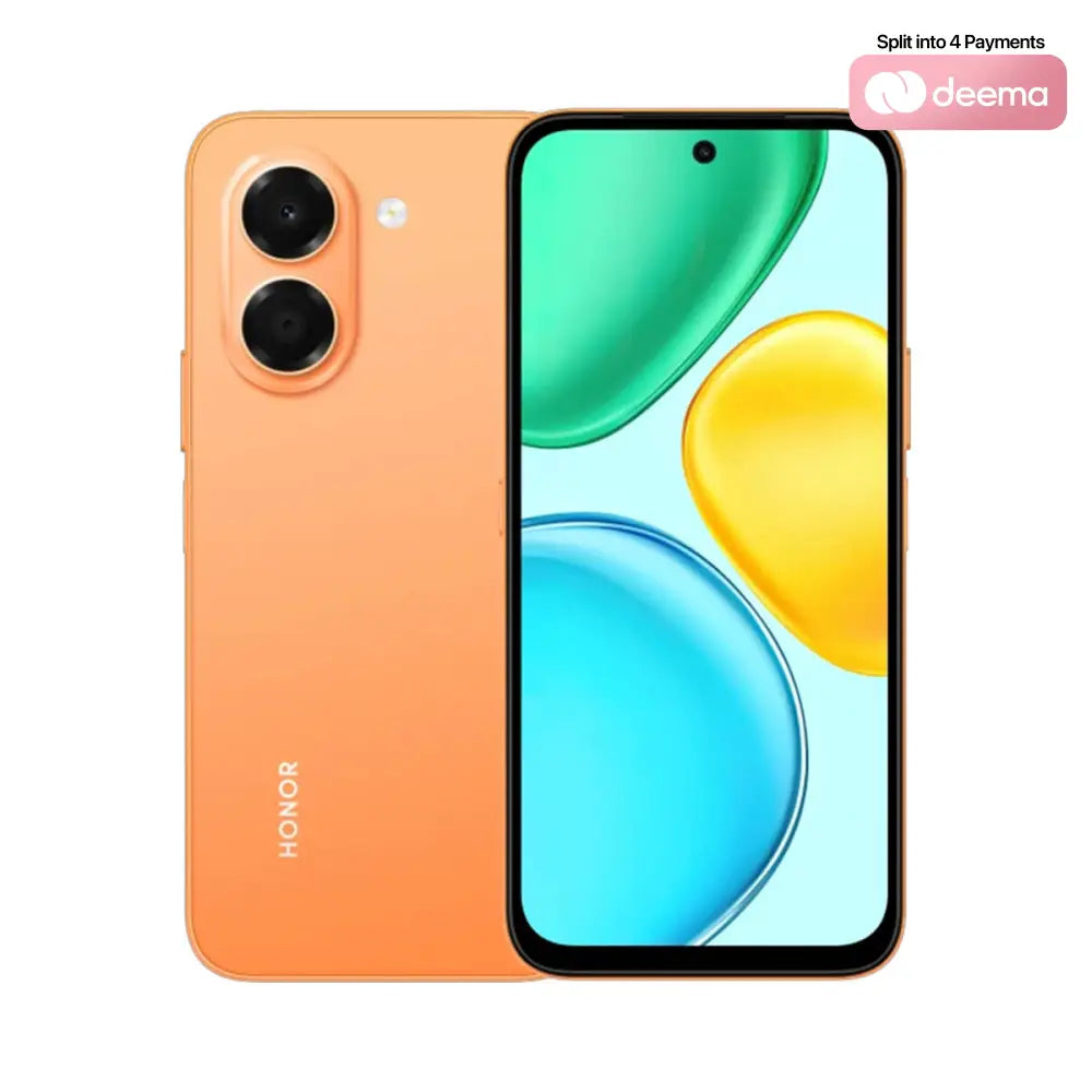 Honor X7e (6GB RAM + 256GB Memory) - Sunrise Orange