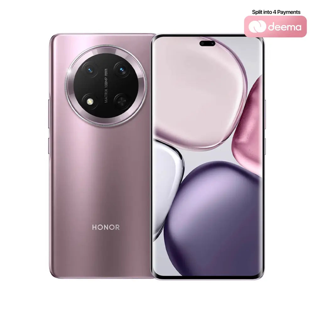 Honor X9c 5G (24GB RAM (12 + 12) + 256GB Memory) - Titanium Purple