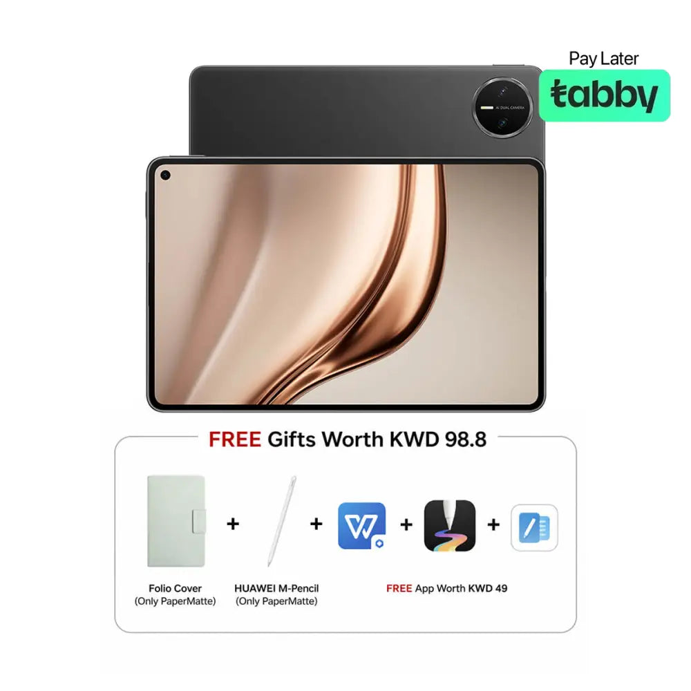 Pre Order Huawei MatePad Mini PaperMatte Edition Wi-Fi (12GB RAM + 256GB Memory) - Black