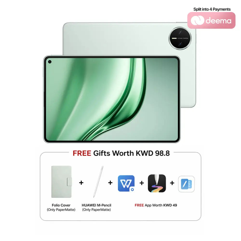 Pre Order Huawei MatePad Mini PaperMatte Edition Wi-Fi (12GB RAM + 256GB Memory) - Green