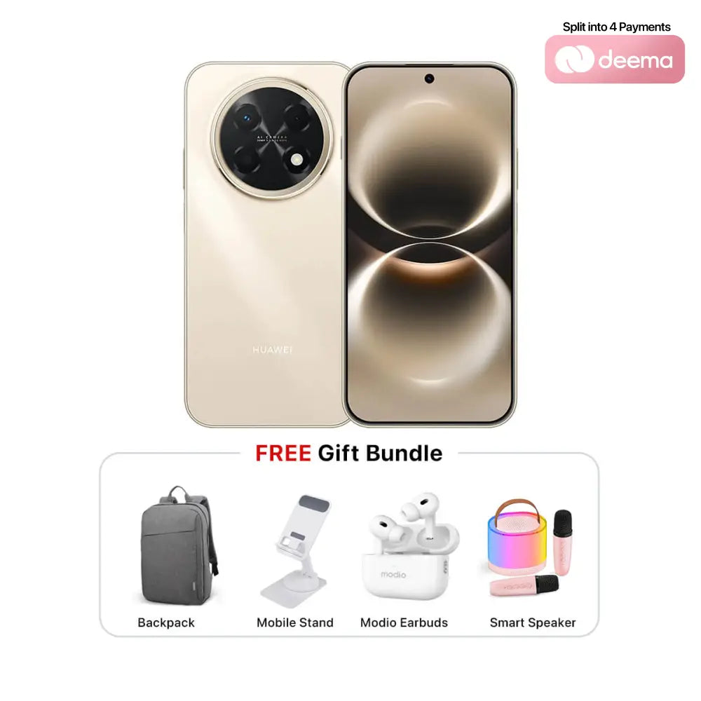 Huawei Nova 15 Max (8GB RAM + 256GB Memory) - Blush Gold