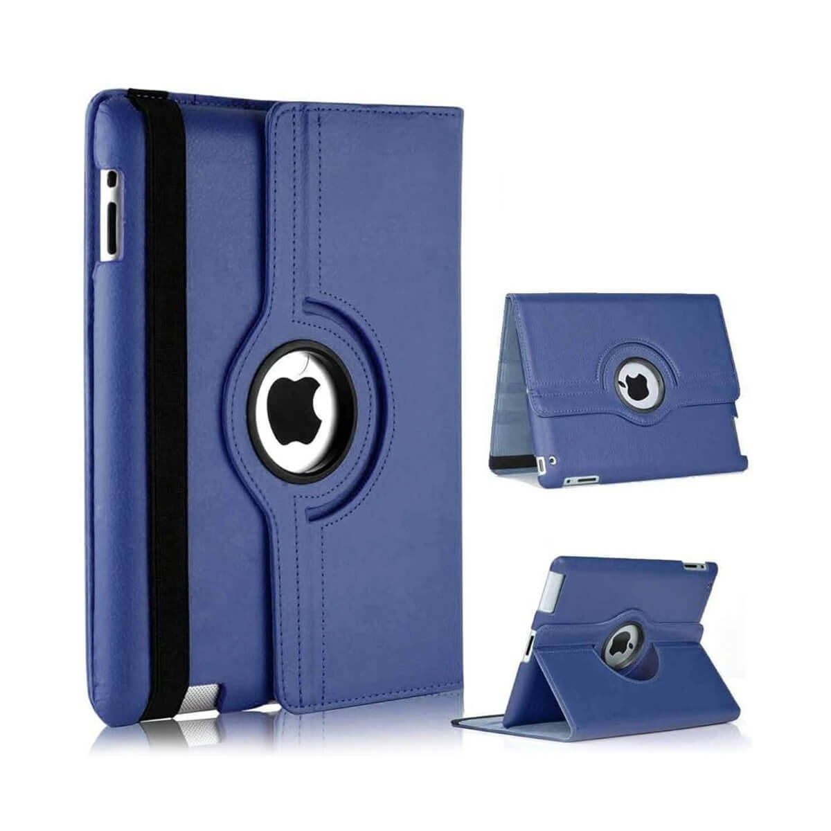 iPad 2/3/4 Case - 360 Degree Rotating Stand Smart Case