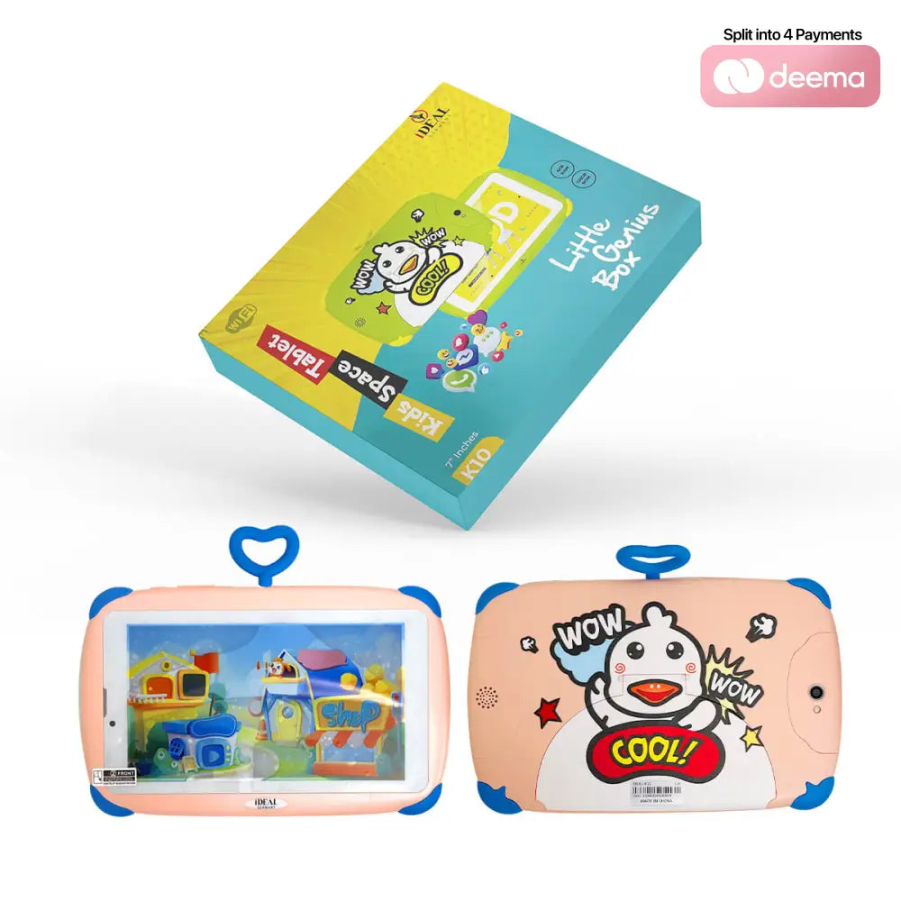 iDeal K10 Wi-Fi Kids Space Tablet (6GB RAM + 128GB Memory)
