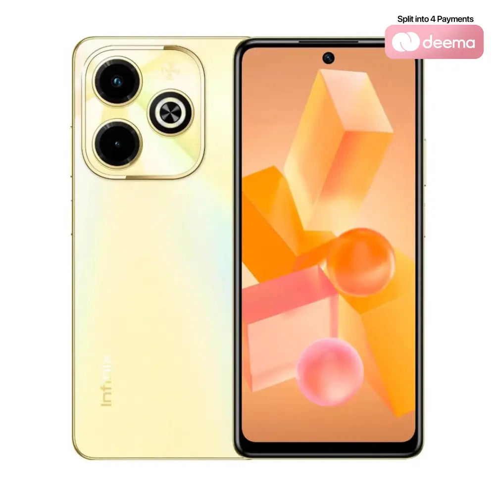 Infinix Hot 40i (16GB RAM (8 + 8) + 256GB Memory) - Horizon Gold