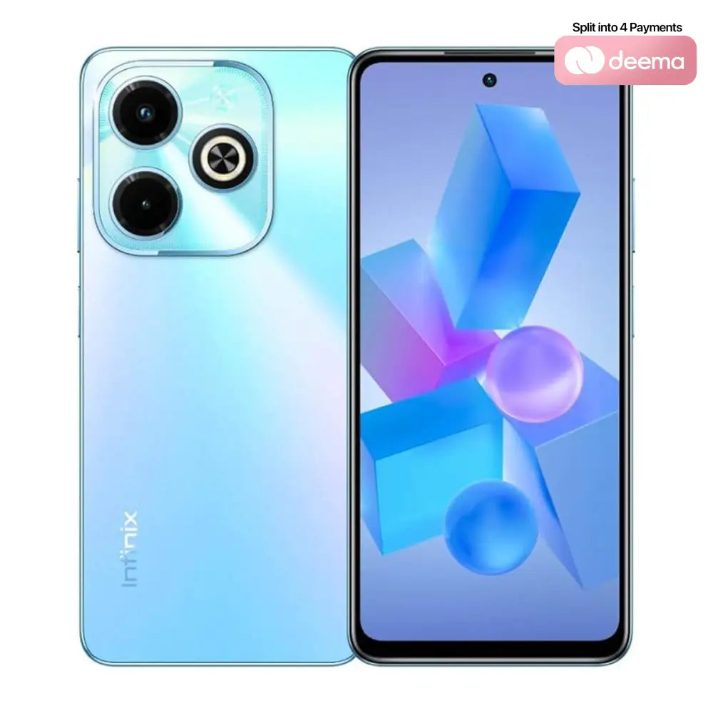 Infinix Hot 40i (16GB RAM (8 + 8) + 256GB Memory) - Palm Blue