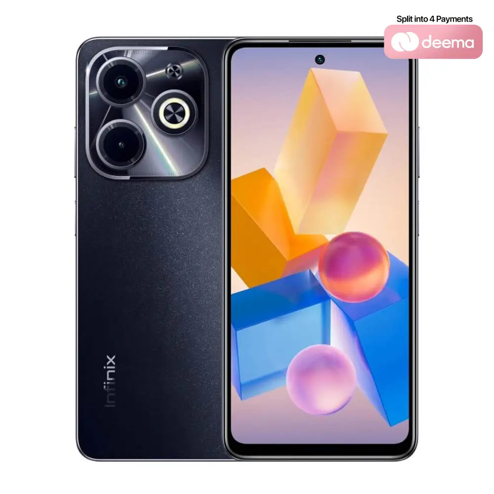 Infinix Hot 40i (16GB RAM (8 + 8) + 256GB Memory) - Starlit Black