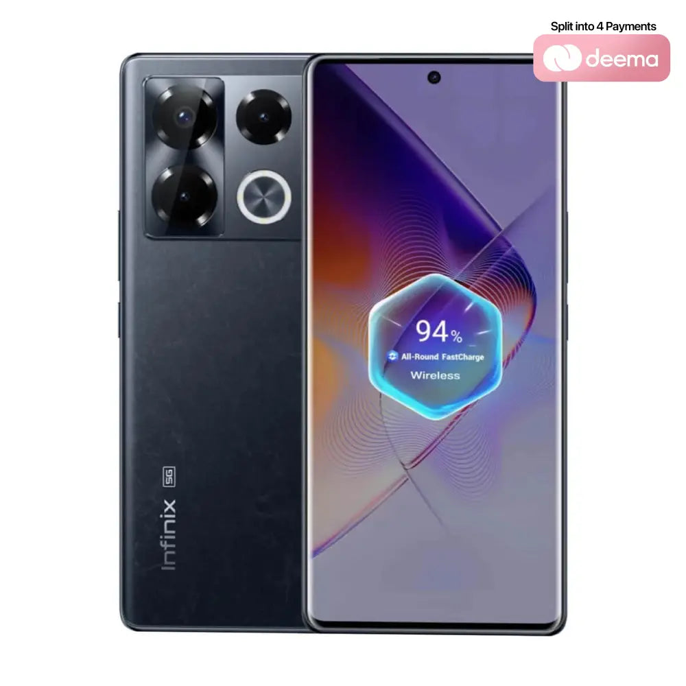 Infinix Note 40 Pro+ 5G (24GB RAM (12 + 12) + 256GB Memory) - Obsidian Black
