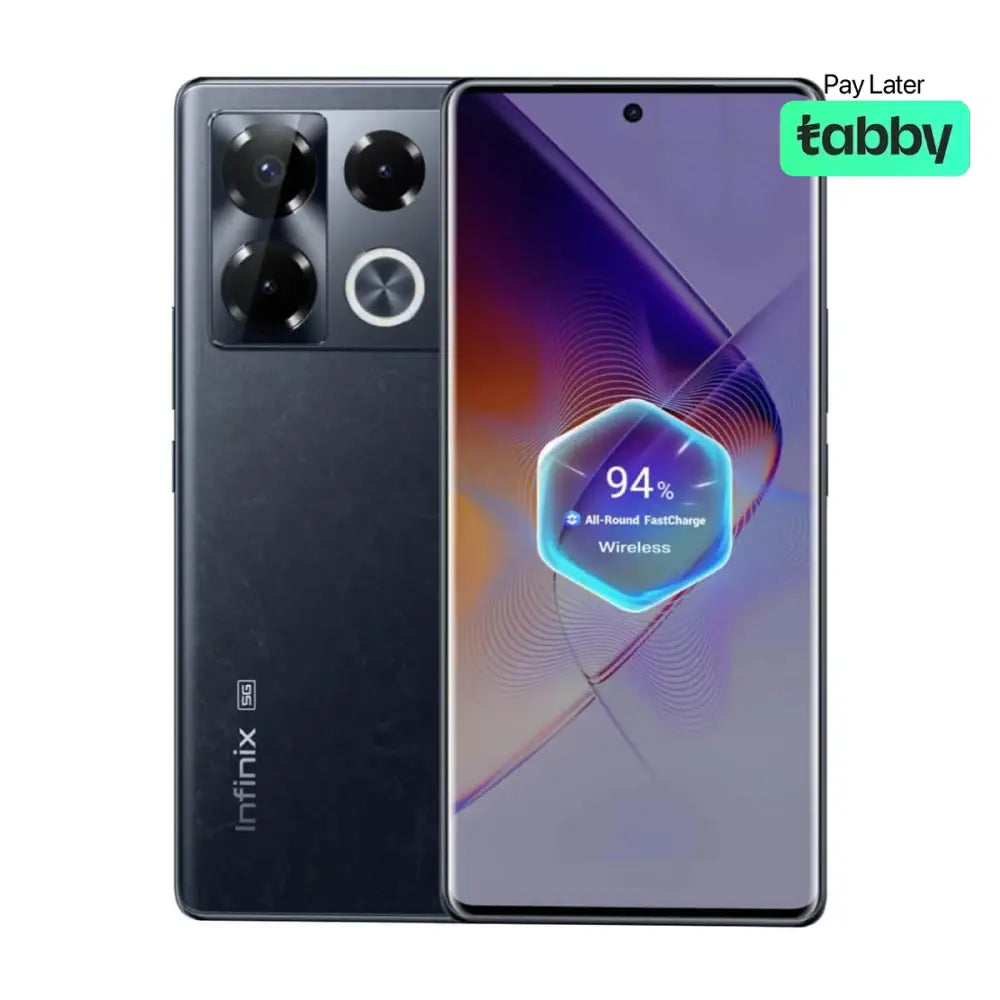 Infinix Note 40 Pro+ 5G (24GB RAM (12 + 12) + 256GB Memory) - Obsidian Black