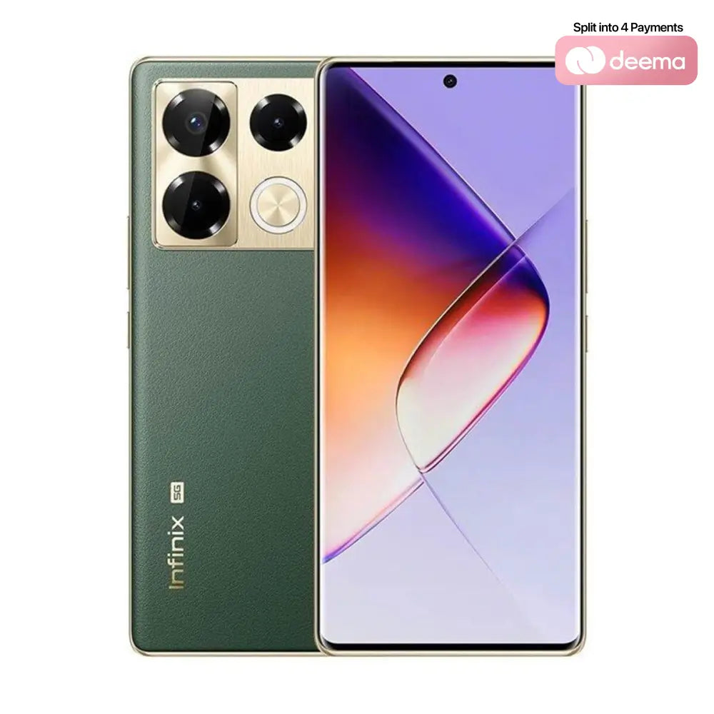 Infinix Note 40 Pro+ 5G (24GB RAM (12 + 12) 256GB Memory) - Vintage Green