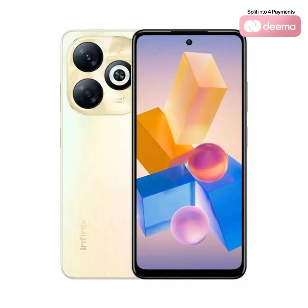 Infinix Smart 8 Pro (8GB RAM (4 + 4) + 128GB Memory) - Shiny Gold