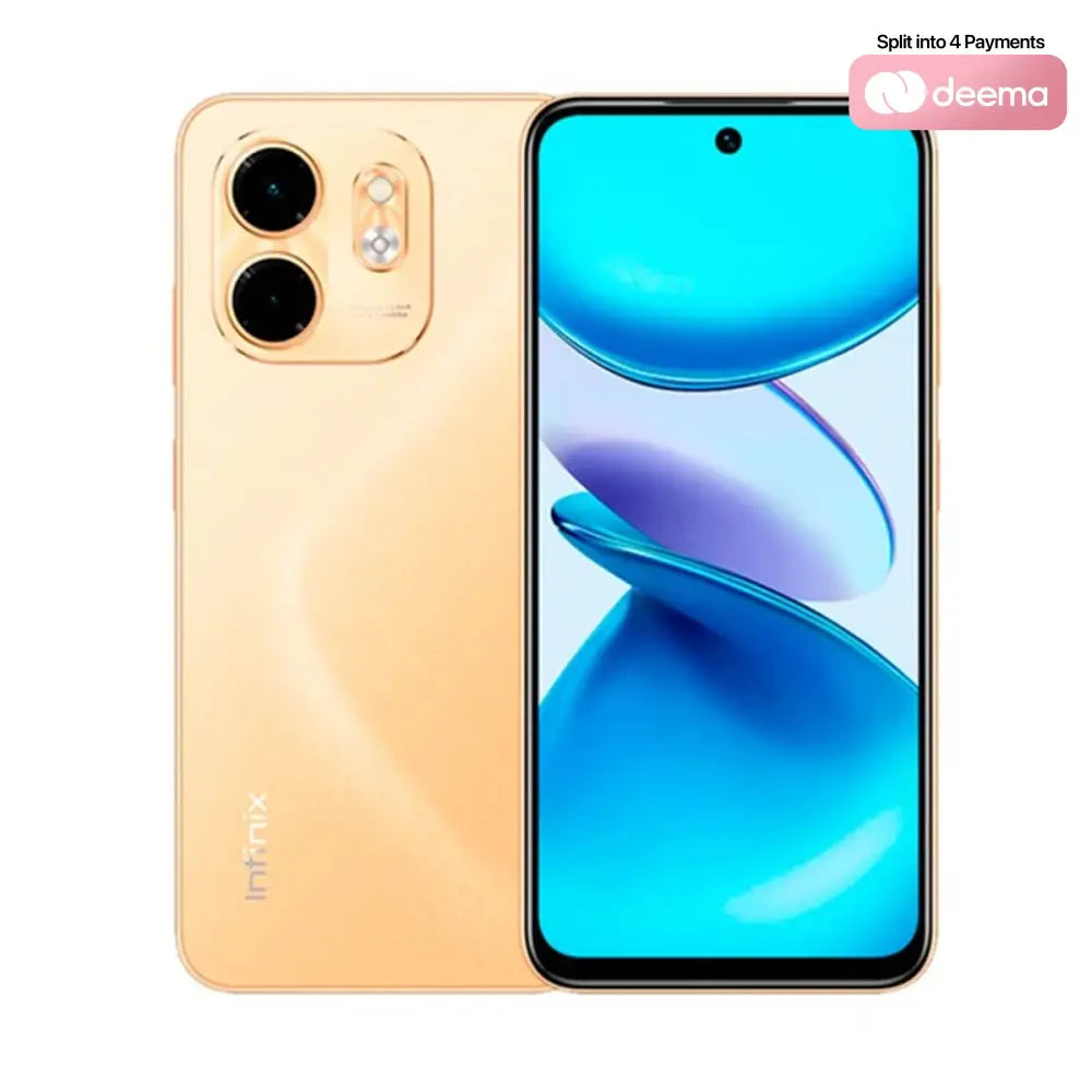 Infinix Smart 9 8GB RAM (4 + 4)+ 128GB Memory - Sandstone Gold