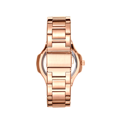 Kenneth Scott Women's Pink Dial Analog Watch - K24507-RBKP