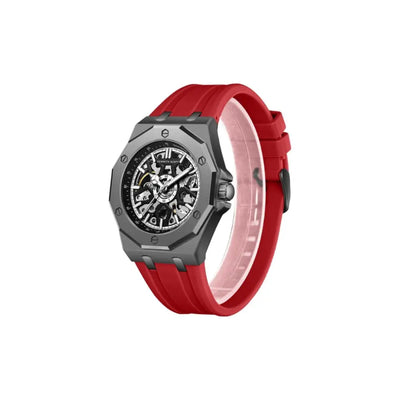Kenneth Scott Men’s Automatic Black Dial Watch - K25301-XSRB