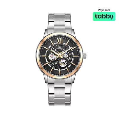 Kenneth Scott Men’s Blue Dial Automatic Watch - K24324-KBSN