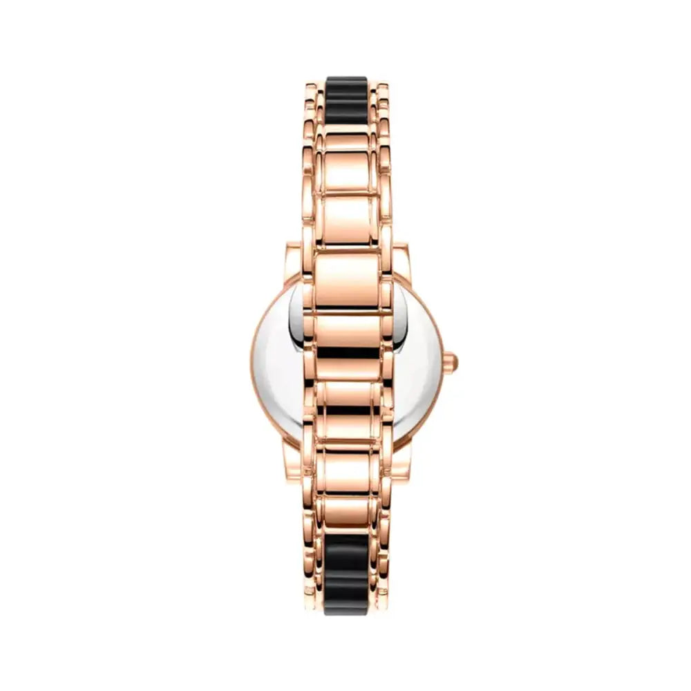 Kenneth Scott Women’s Black Dial Analog Watch - K23547-KCBB