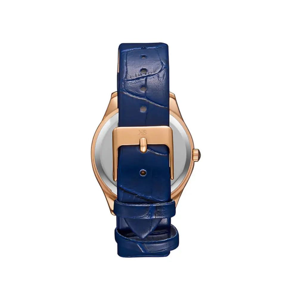 Kenneth Scott Women’s Blue Dial Analog Watch - K23534-RLNN