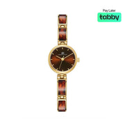 Kenneth Scott Women’s Gold Dial Analog Watch - K24502-GCDD