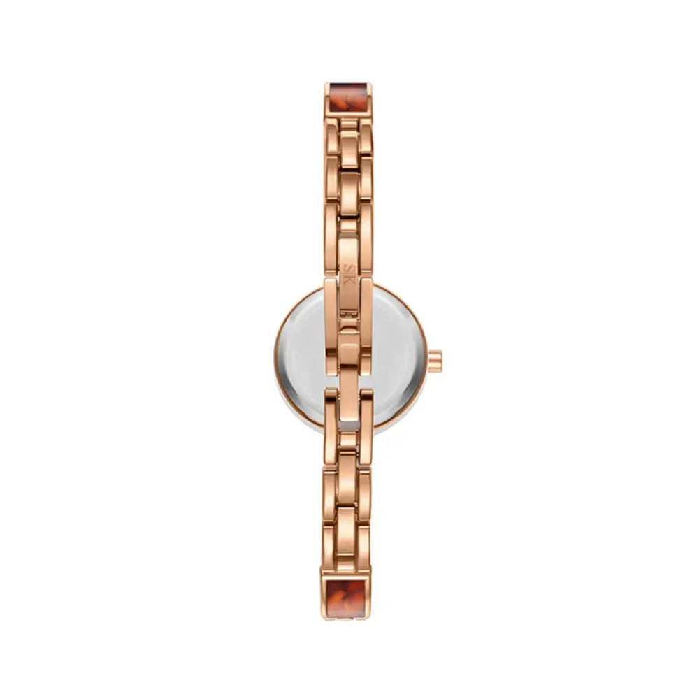 Kenneth Scott Women’s Gold Dial Analog Watch - K24502-GCDD