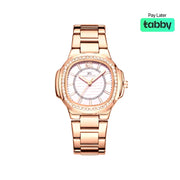 Kenneth Scott Women’s Pink Dial Analog Watch - K24507-RBKP