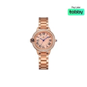 Kenneth Scott Women’s Rose Gold Dial Analog Watch - K22530-RBKK