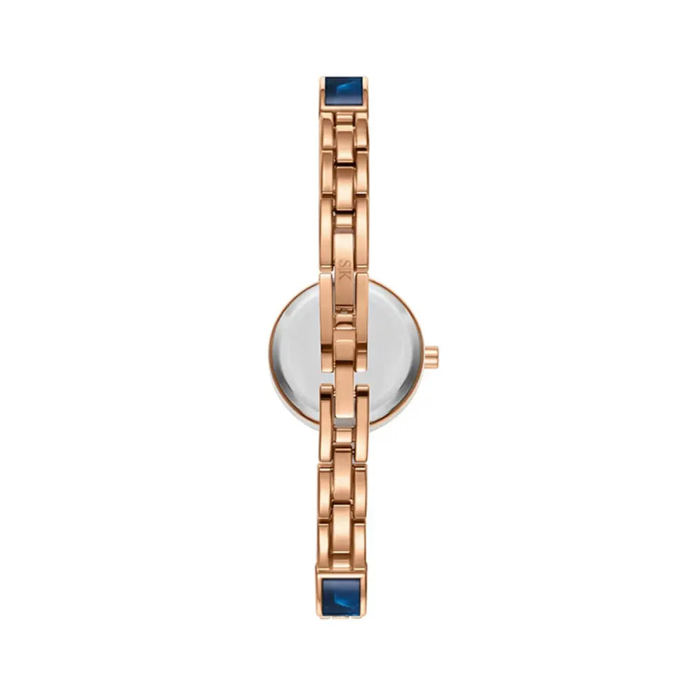 Kenneth Scott Women’s Rose Gold Dial Analog Watch - K24502-RCNN
