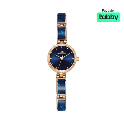 Kenneth Scott Women’s Rose Gold Dial Analog Watch - K24502-RCNN