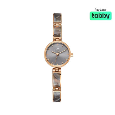 Kenneth Scott Women’s Rose Gold Dial Analog Watch - K24502-RCXX