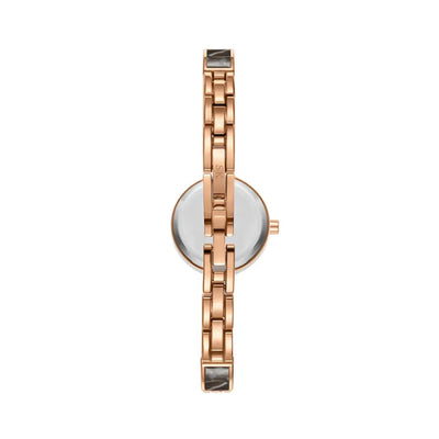 Kenneth Scott Women’s Rose Gold Dial Analog Watch - K24502-RCXX