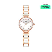 Kenneth Scott Women’s White Dial Analog Watch - K22531-KCWW
