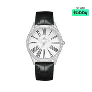 Kenneth Scott Women’s White Dial Analog Watch - K23534-SLBS