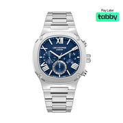 Lee Cooper Gents Multifunction Silver Case Silver Metal Band Silver Dial LC08146.330