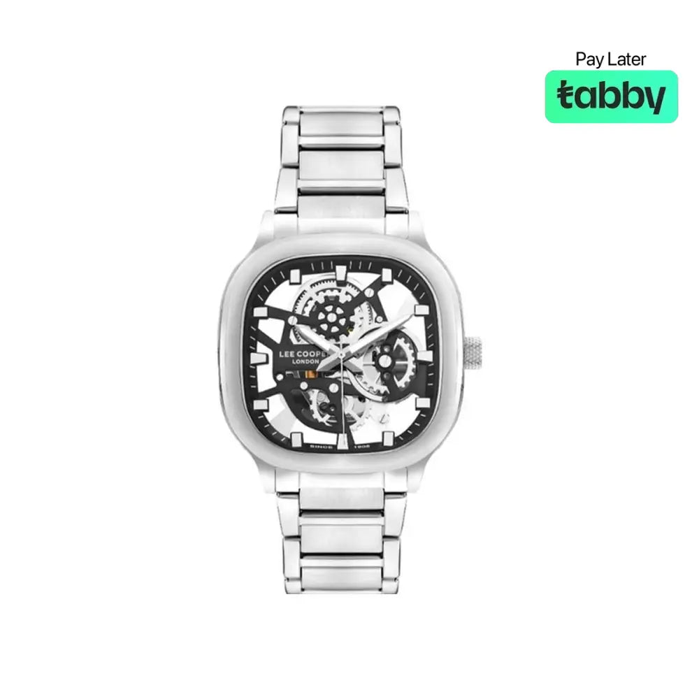 Lee Cooper Men’s Analog Black Dial Watch - LC07974.350